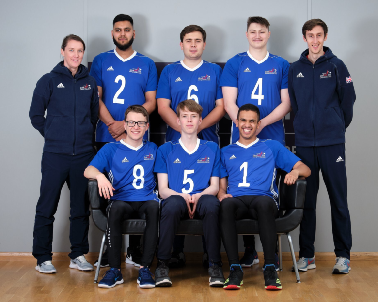 Great Britain under 23 Men’s Goalball Team