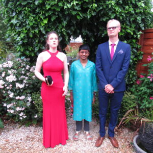 Millie, Sonali and Max looking super smart!