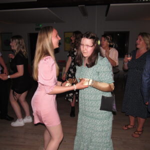 Sophia on the dancefloor