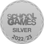 silver crest logo for the school games 2022/23