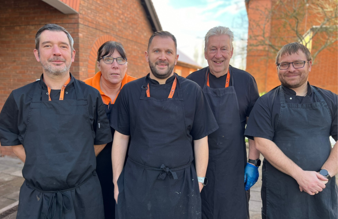 photo of the Catering Team smiling